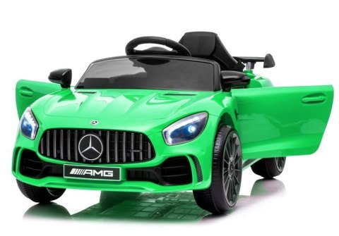 Auto na akumulator Mercedes AMG GT R Zielony Auto na akumulator Mercedes AMG GT R Zielony