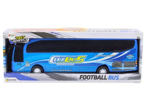 Autobus wycieczkowy niebieski Autobus wycieczkowy niebieski