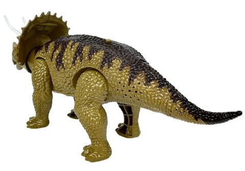 Dinozaur Triceratops Zielony Na Baterie Dinozaur Triceratops Zielony Na Baterie