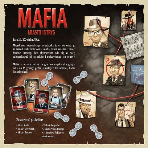 Gra Mafia - Miasto intryg Trefl 02297