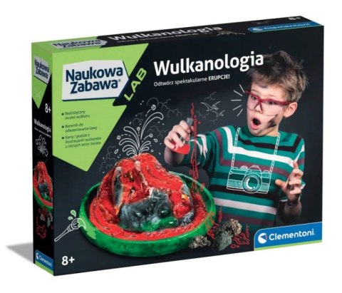 Naukowa Zabawa Zestaw Naukowy Wulkanologia Język Polski Clementoni 50893