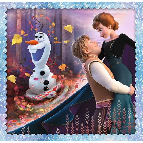 Puzzle - 3w1 (20, 36, 50) - Kraina Lodu II - Magiczna opowieść - Trefl 34853