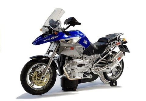 Motocykl Na Baterie ze Światłami i Muzyką Niebieski Motocykl Na Baterie ze Światłami i Muzyką Niebieski