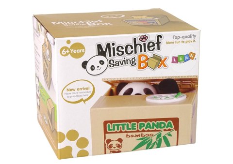 Skarbonka Panda Nauka Oszczędzania Bambus Skarbonka Panda Nauka Oszczędzania Bambus