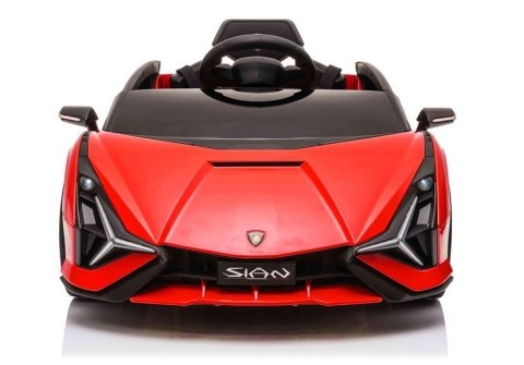 Auto na akumulator Lamborghini Sian Czerwony Auto na akumulator Lamborghini Sian Czerwony