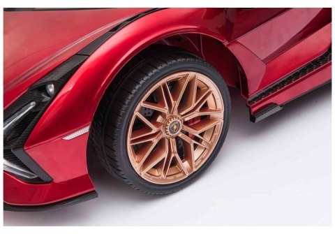 Auto na akumulator Lamborghini Sian Czerwony Auto na akumulator Lamborghini Sian Czerwony