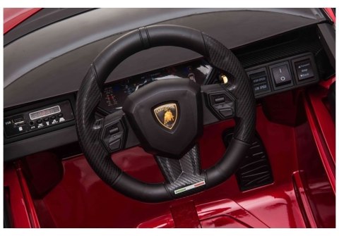 Auto na akumulator Lamborghini Sian Czerwony Auto na akumulator Lamborghini Sian Czerwony
