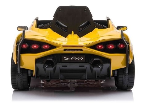 Auto na akumulator Lamborghini Sian Żółty Auto na akumulator Lamborghini Sian Żółty