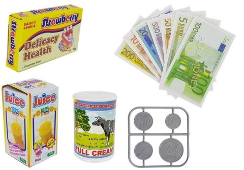 Kasa Fiskalna Waga Skaner Lista Zakupów Market Różowa Kasa Fiskalna Waga Skaner Lista Zakupów Market Różowa