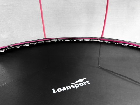 Trampolina LEAN Sport Max 10ft Czarno-Różowa Trampolina LEAN Sport Max 10ft Czarno-Różowa