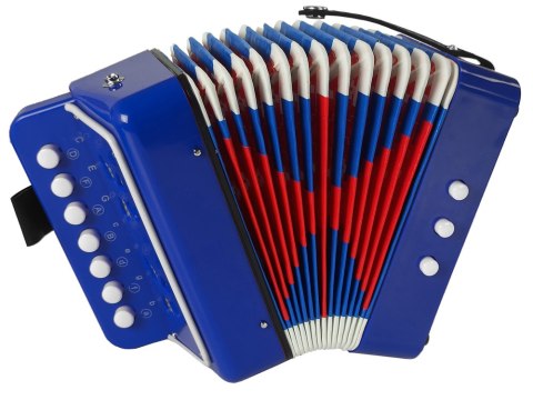 Akordeon Instrument Dla Małego Muzyka Niebieski Akordeon Instrument Dla Małego Muzyka Niebieski