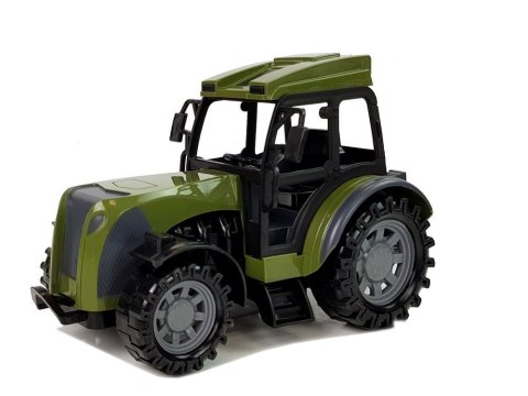 Zielony Traktor z Przyczepą Cysterna Na Mleko Zdalnie Sterowany 2.4G Zielony Traktor z Przyczepą Cysterna Na Mleko Zdalnie Sterowany 2.4G