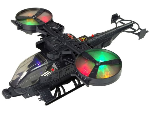 Helikopter Wojskowy Ogromne Skrzydła Światła Dźwięk Helikopter Wojskowy Ogromne Skrzydła Światła Dźwięk