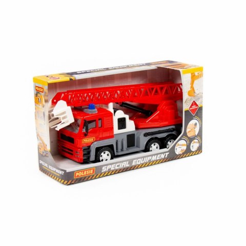 Samochód Auto Strażacki "Ałmaz" Wysuwana Drabina 70 cm Czerwony 88956 Samochód Auto Strażacki "Ałmaz" Wysuwana Drabina 70 cm Czerwony 88956