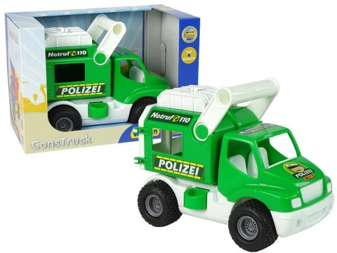 Samochód Policja Auto ConsTruck Zielony Polesie 41906 Samochód Policja Auto ConsTruck Zielony Polesie 41906