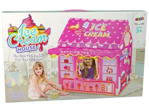 Namiot Księżniczki Ice Cream Lodziarnia dla Dzieci Różowy Światełka Gwiazdki Namiot Księżniczki Ice Cream Lodziarnia dla Dzieci Różowy Światełka Gwiazdki